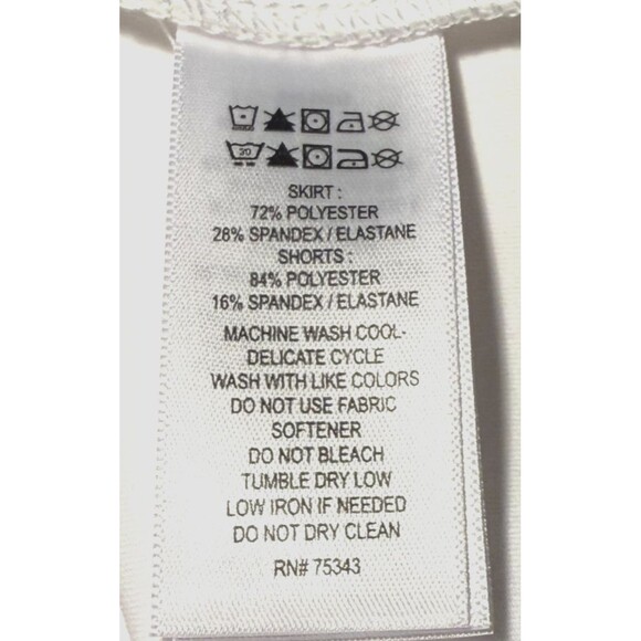 NWT Tommy Bahama Everyday Active Skort XL‎ UPF 50 Sport Golf Tennis White Skirt - Picture 7 of 7